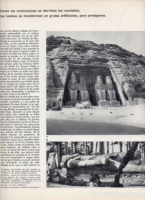 Postkarten: LAMINA V11335: Abu-Simbel y Coloso de Ramses II en Menfis, Egipto - Varios