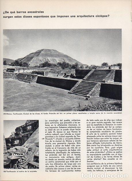 Postcards: LAMINA V11357: Teotihuacan, Mejico - Varios