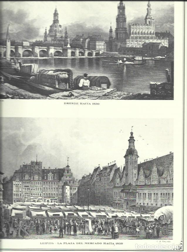 Cartoline: LAMINA 30526: Dresde y Plaza del Mercado de Leipzig - Recopilado por Rolf Muller
