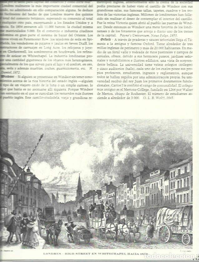 Postais: LAMINA 30518: High Street en Londres hacia 1830 - Recopilado por Rolf Muller