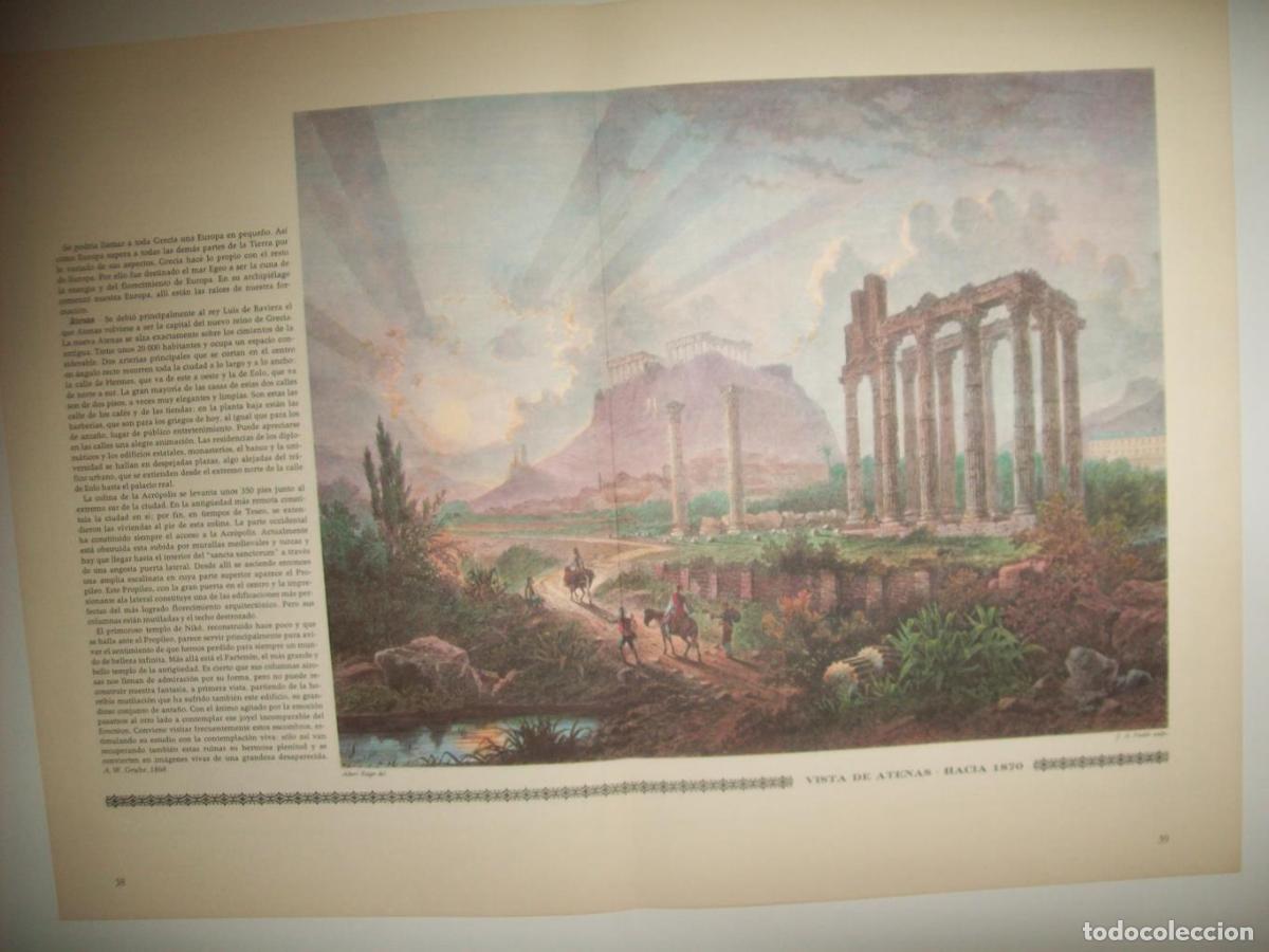 Postkarten: LAMINA 30537: Vista de Atenas hacia 1870 - Recopilado por Rolf Muller