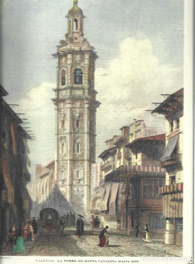 Postkarten: LAMINA 30468: Torre de Santa Catalina de Valencia, hacia 1830 - Recopilado por Rolf Muller