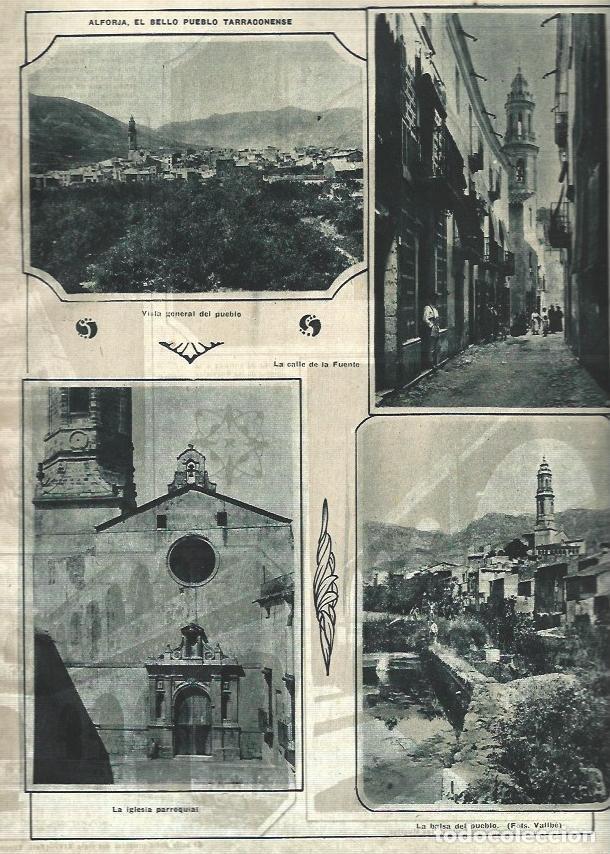 Cartoline: LAMINA 31706: Vistas de Alforja, Tarragona - Varios