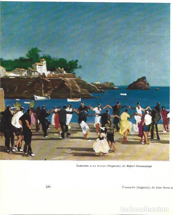 Cartoline: LAMINA 31474: Sardanes a la platja, por Rafael Durancamps - Ramon Reig