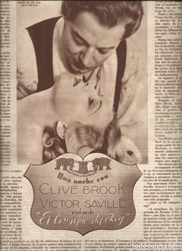 Postkarten: LAMINA 31106: Clive Brook y Madeleine Carroll en El consejero del rey - VVAA