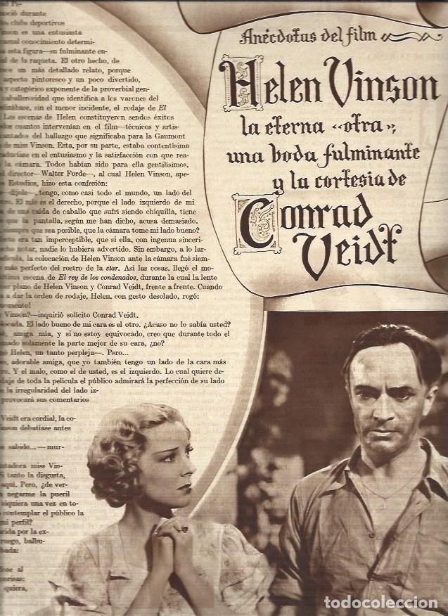 Postkarten: LAMINA 31198: Helen Vinson y Conrad Veidt - VVAA