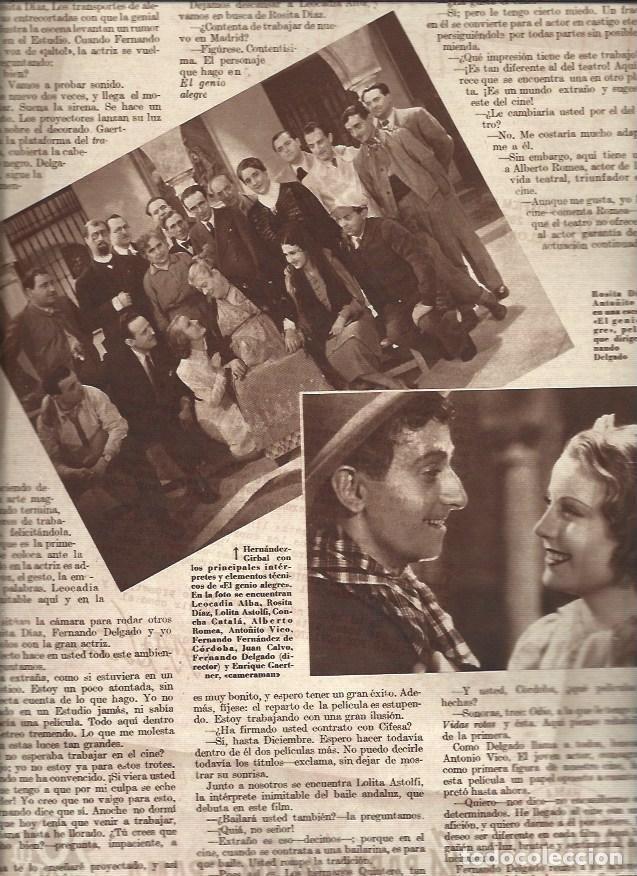 Postkarten: LAMINA 31319: Director y actores de El genio alegre - VVAA
