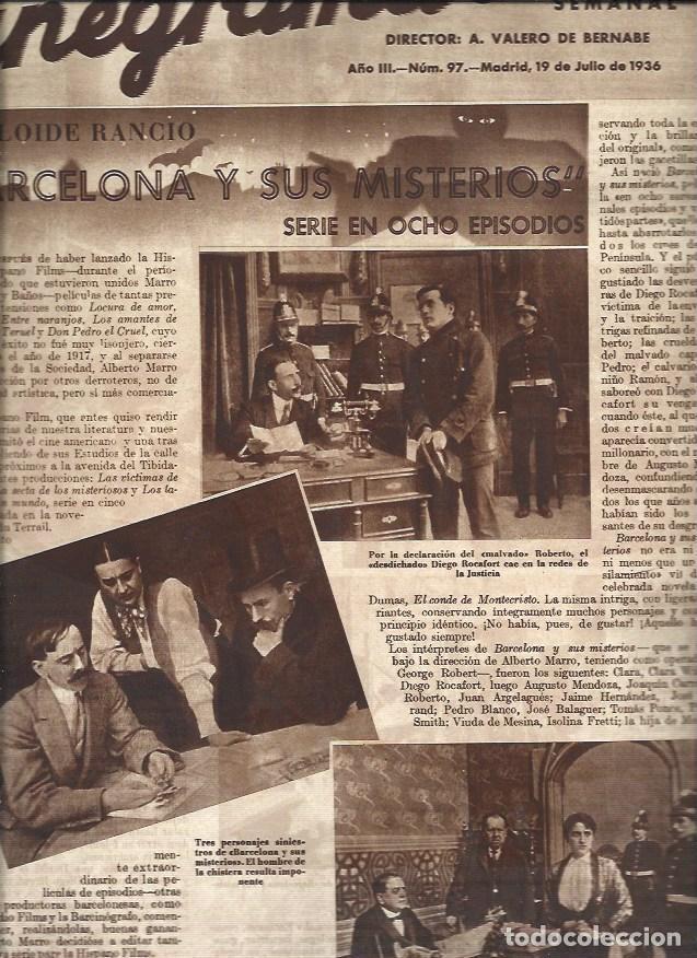 Postales: LAMINA 31405: Escenas de la serie Barcelona y sus misterios - VVAA