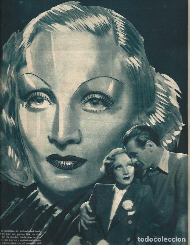 Postcards: LAMINA 31378: Marlene Dietrich, dibujo - VVAA