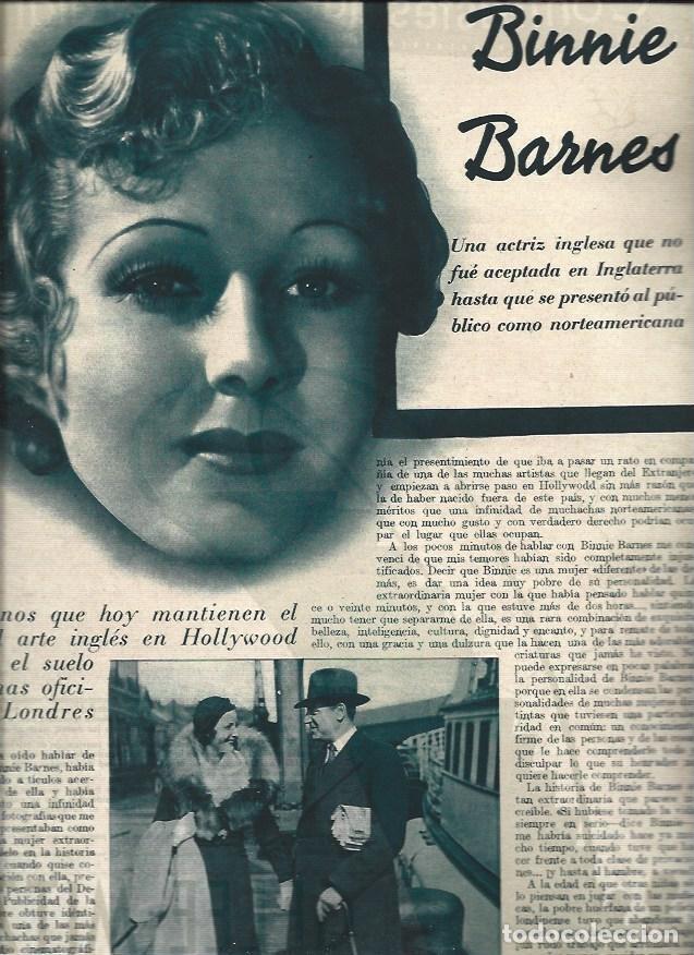 Postais: LAMINA 31394: Binnie Barnes - VVAA