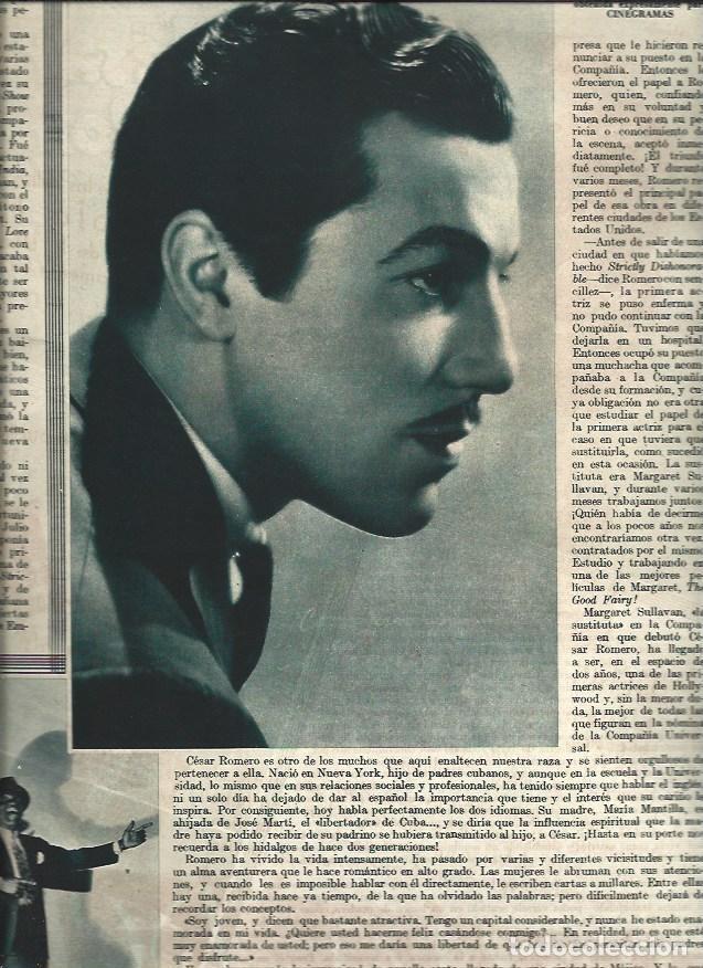 Cartes Postales: LAMINA 31229: Cesar Romero - VVAA