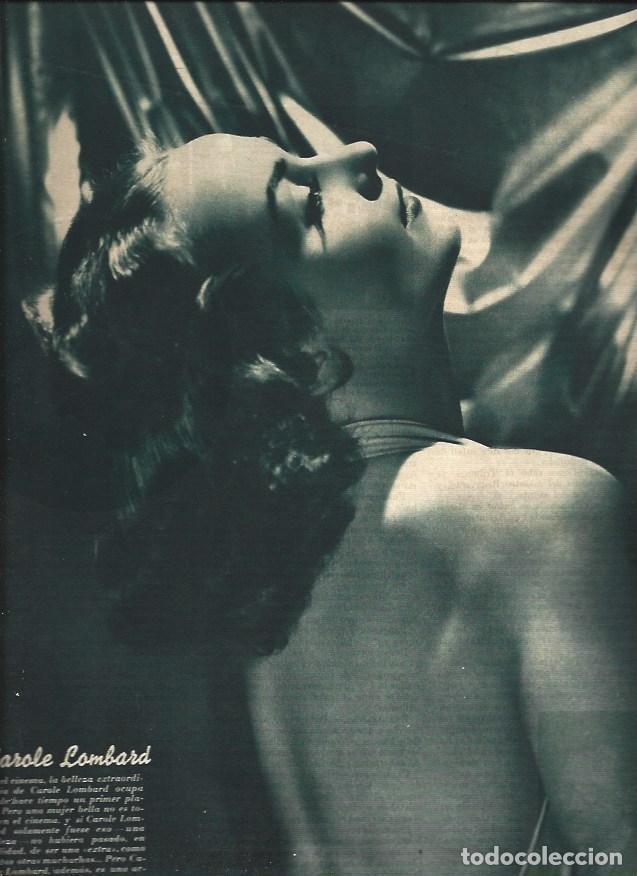 Cartoline: LAMINA 31252: Carole Lombard en pose de estudio - VVAA