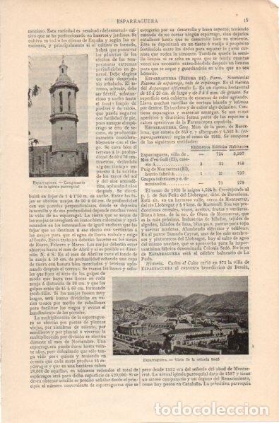 Postkarten: LAMINA V11990: Iglesia y Colonia Sedo en Esparraguera, Barcelona - Varios