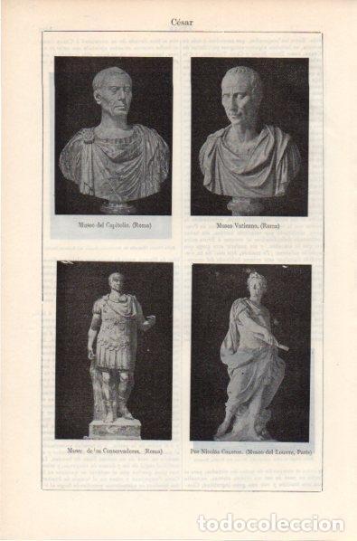 Postales: LAMINA V11969: Julio Cesar - Varios