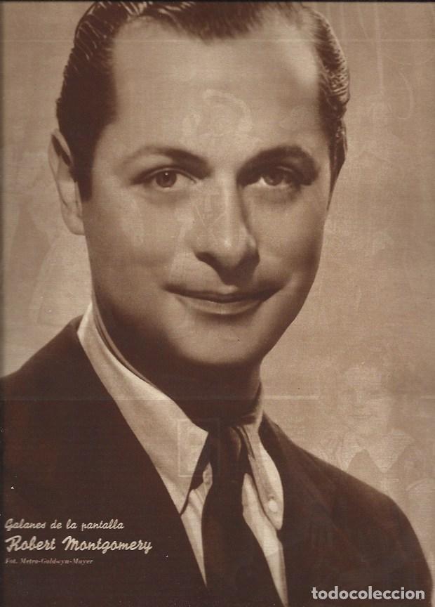 Cartoline: LAMINA 31270: Robert Montgomery, fotografia de Metro Goldwing Mayer - VVAA