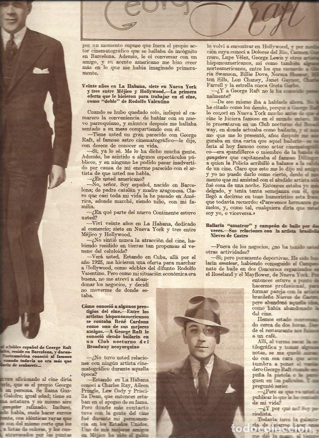 Postais: LAMINA 31282: Gustavo Galofre y George Raft - VVAA
