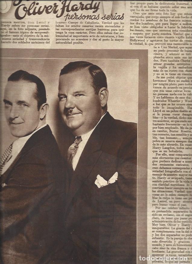 Cartes Postales: LAMINA 30589: Stan Laurel y Oliver Hardy - VVAA