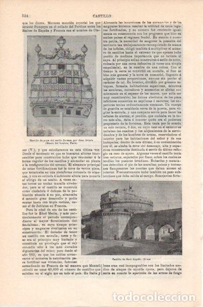 Postkarten: LAMINA V11736: Castillo de Sant Angelo en Roma - Varios