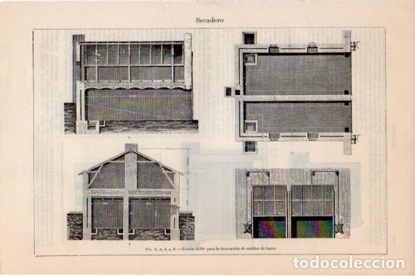 Postales: LAMINA V11627: Estufas para Secadero - Varios