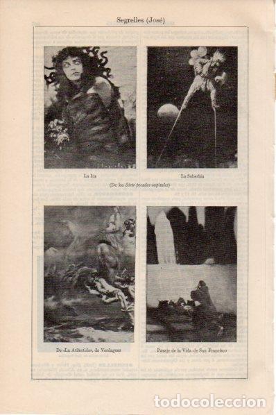 Postales: LAMINA V11666: Obras por Jose Segrelles - Varios