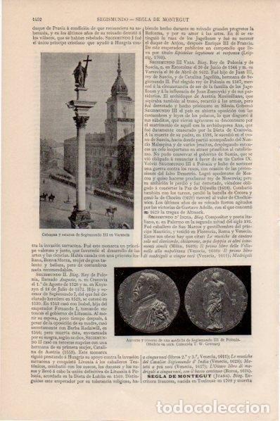 Postais: LAMINA V11649: Columna de Segismundo III en Varsovia - Varios