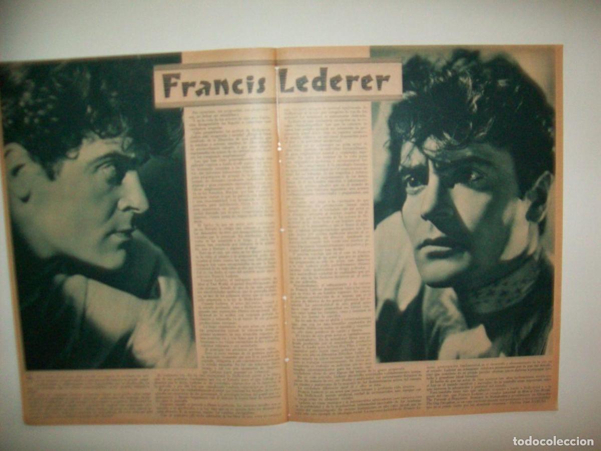 Cartoline: LAMINA 30977: Especial Francis Lederer - VVAA