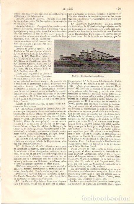 Postkarten: LAMINA V09054: Residencia de estudiantes, Madrid - Varios