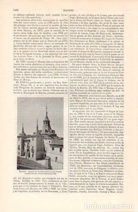 Postales: LAMINA V09087: Iglesia de Nuestra Se&ntilde;ora del Puerto, Madrid - Varios