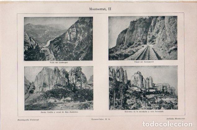 Cartoline: LAMINA V12892: Vistas varias de Montserrat, Barcelona - Varios