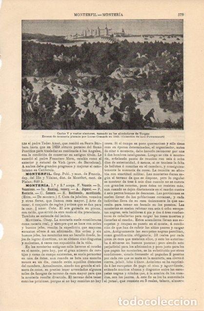 Cartoline: LAMINA V12825: Carlos V cazando en Torgau, por Cranacj - Varios