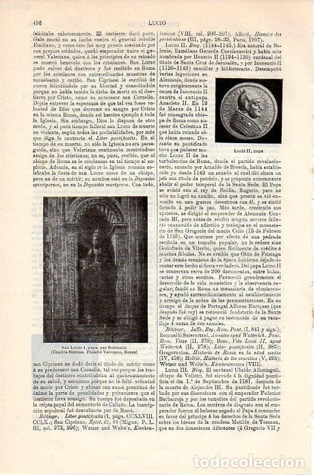 Cartoline: LAMINA V08834: San Lucio I papa, por Botticelli - Varios