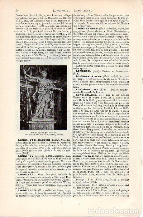 Cartes Postales: LAMINA V08722: San Longinos, por Bernini - Varios