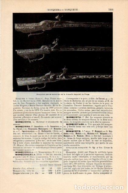 Postcards: LAMINA V12982: Mosquetes de la Armeria de Viena - Varios