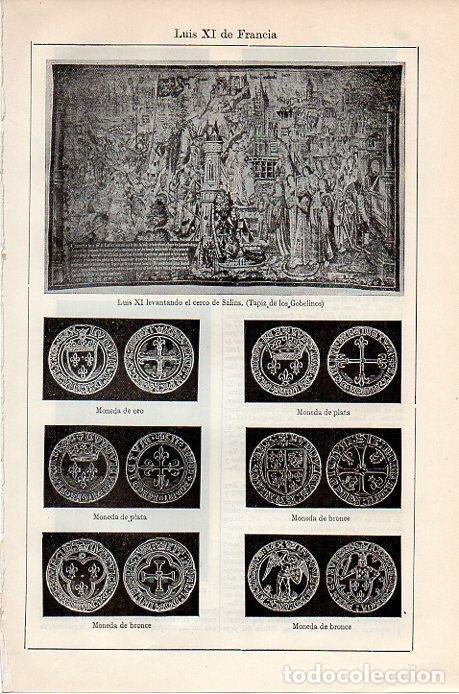 Cartoline: LAMINA V08876: Luis XI de Francia - Varios