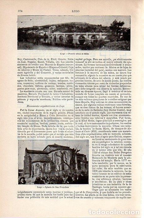 Postkarten: LAMINA V08857: Puente sobre el Mi&ntilde;o en Lugo - Varios