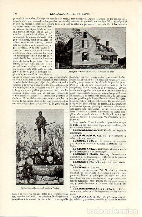 Cartoline: LAMINA V09769: Estatua del capital Parker en Lexington - Varios