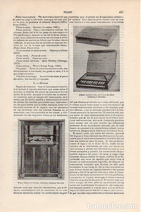 Postales: LAMINA V09339: Piano violin - Varios