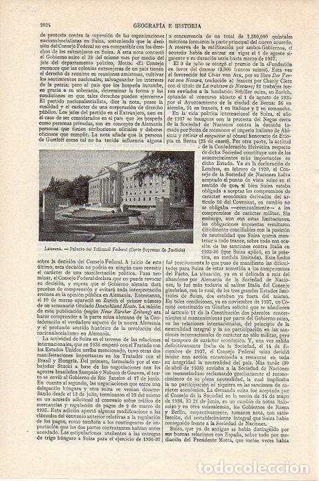 Postkarten: LAMINA V09636: Palacio del Tribunal Federal en Lausana - Varios