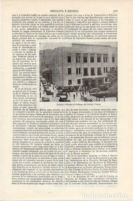 Cartoline: LAMINA V09646: Palacio del Gobierno en Caracas - Varios