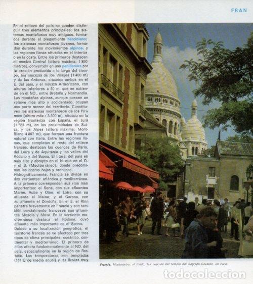 Postales: LAMINA V13906: Montmartre y cupulas del Sagrado Corazon en Paris - Varios