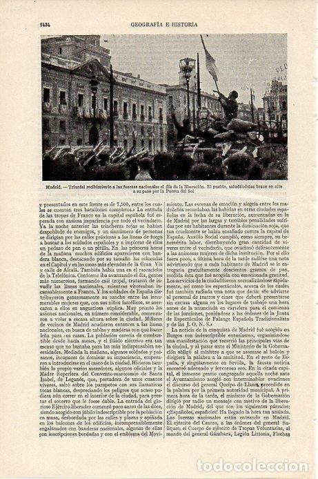 Postkarten: LAMINA V09555: Las fuerzas nacionales en la Puerta del Sol de Madrid - Varios