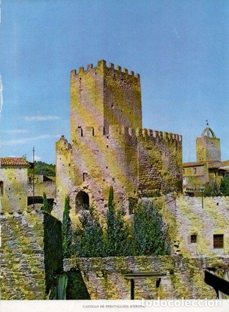 Postcards: LAMINA V14274: Castillo de Peratallada, Gerona - Varios