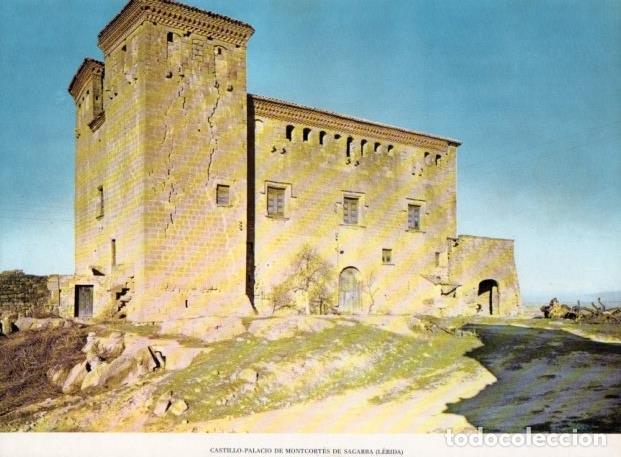 Postkarten: LAMINA V14259: Castillo Palacio de Montcortes de Sagarra, Lleida - Varios