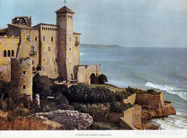 Postais: LAMINA V14298: Castillo de Tamarit, Tarragona - Varios