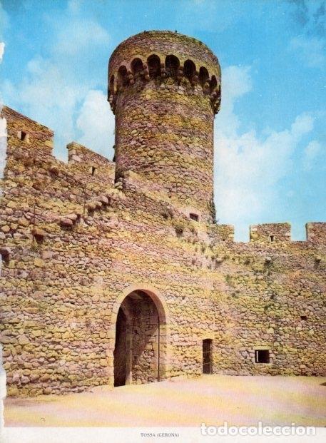 Postcards: LAMINA V14302: Vila Vella de Tossa, Gerona - Varios