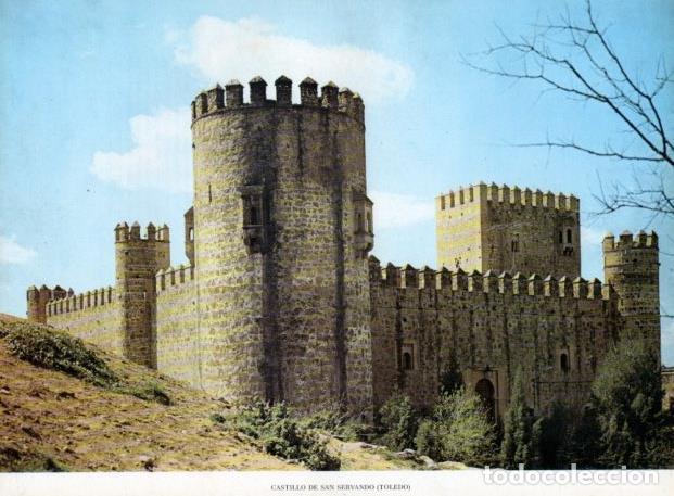 Cartes Postales: LAMINA V14287: Castillo de San Servando, Toledo - Varios