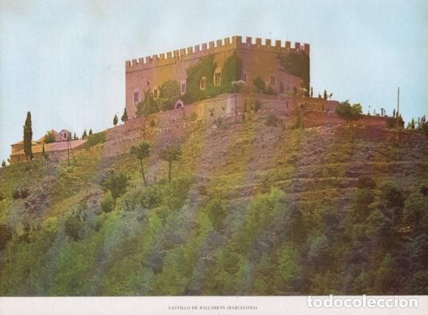 Postales: LAMINA V14199: Castillo de Bal&ccedil;areny, Barcelona - Varios