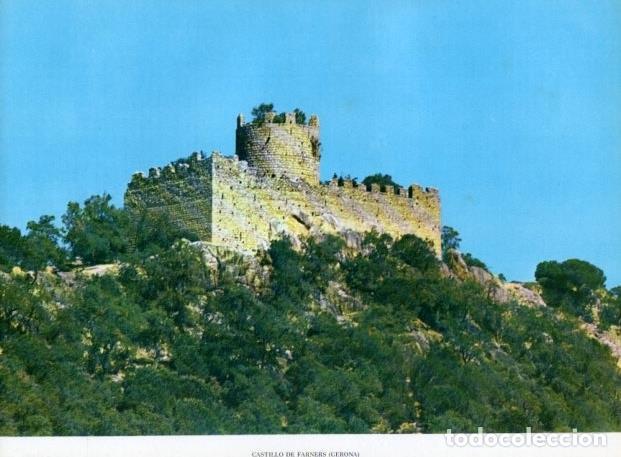 Cartoline: LAMINA V14225: Castillo de Farners, Gerona - Varios