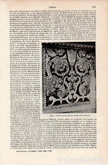 Postales: LAMINA V10224: Azulejos de la iglesia de San Roque, Lisboa - Varios