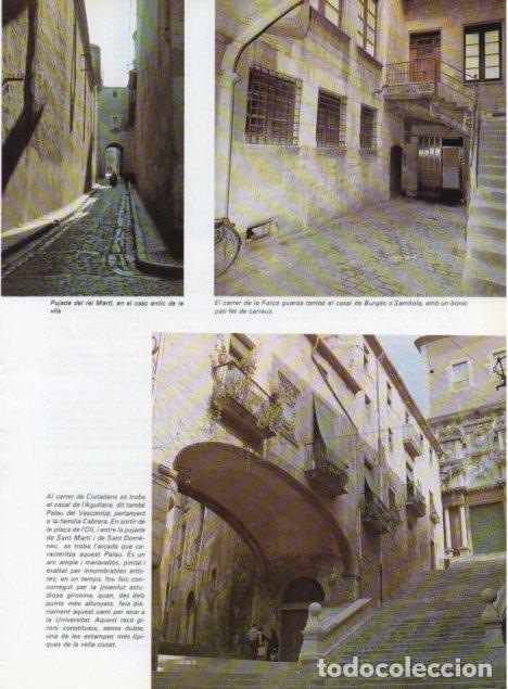 Postais: LAMINA V15722: Palau Vescomtat o Casa Agullana, Girona - Varios